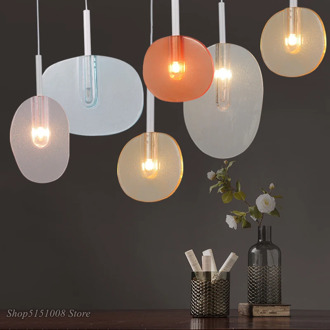 modern macaron color lollipop pendant lights Nordic simple Dining Room children's room Pendant lamp Irregular Hang Lamp Fixtures