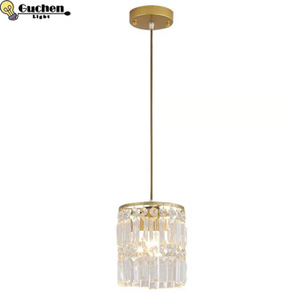modern Minimalism LED Pendant Light crystal hanging Lamp Holder home decor Kitchen bedside bedrooom Pendent Light lighting E27