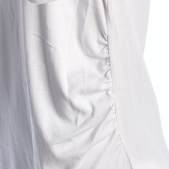 Modern positie T-shirt met V-hals en lange mouwen 719653 Dames - maat Wit