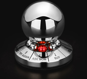 Modern Rotating Destiny Prediction Decision Ball Creative Tricky Toy Office Decompression Decoration Birthday Gift Jewelry