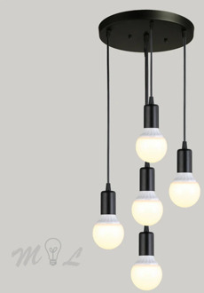 Modern Simple Hanging Lamp Wire Line Living Room Pendant Light Kitchen Hanging Lamps Dinning Room Lights 3 Home Decoration Metal