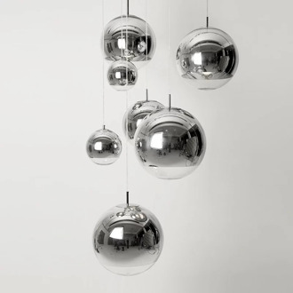 Modern Space Ball Pendant Lights Cafe Bar Electroplating Glass Pendant Lamp Industrial Decor Nordic Home Lighting Luminaires