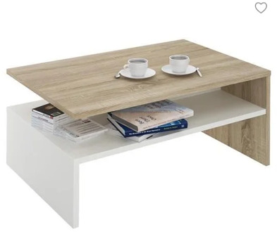 Modern Style Coffee Table Home Office Living Room Table Black And White Minimalist Style Table 2020 NEW HWC