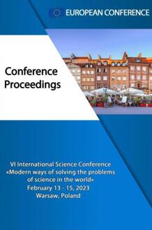 Modern ways of solving the problems of science in the world - European Conference - ebook