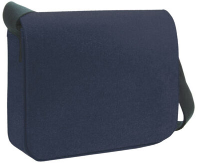 Modernclassic schoudertas Blauw - One size