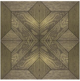 Moderne 3D Bloem Vormige Wandtegel Stickers Waterdichte Zelfklevende Floor Decal Badkamer Wc Floor Decals Woondecoratie groen