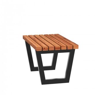 Moderne Bijzettafel/ Kruk Siesta - 75 CM - ThermoWood® Black