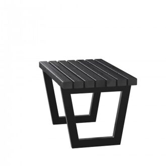 Moderne Bijzettafel/ Kruk Siesta - 75 CM - Zwart Black