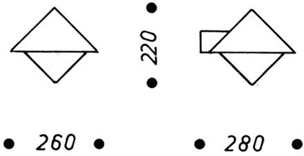Moderne buitenwandlamp 199, zwart
