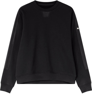 Moderne Crewneck Sweatshirt add , Black , Heren - 2Xl,Xl,L,M,S