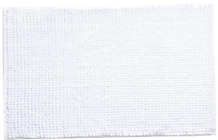 Moderne En Eenvoudige Deur Mat Badkamer Absorberend Antislip Korte Pluche Sneeuw Mat Badkamer Mat puur wit