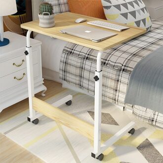 Moderne En Eenvoudige Lifting Beweegbare Thuis Nachtkastje Laptop Stand Sofa Woonkamer Kleine Kant Tafel Thuis Bureau Bureau Plank B 80x50cm
