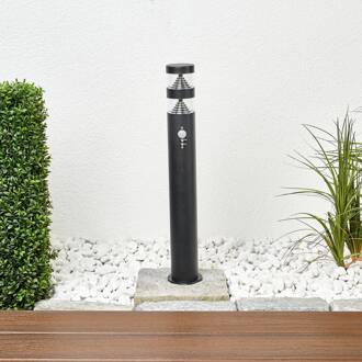 Moderne LED-tuinpadverl Lanea m bewegingssensor zwart, transparant