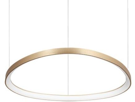 Moderne Metalen Ideal Lux Gemini Led Hanglamp - Messing