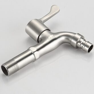 Moderne Mode Tuin 304 Rvs Snel Geopend Kraan/Wandmontage Kranen/Babcocks Koud Water Kraan/Mop zwembad Kranen