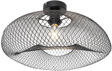 Moderne plafondlamp zwart - Zora