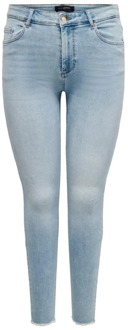 Moderne Skinny Jeans Only Carmakoma , Blue , Dames - 7XL L32