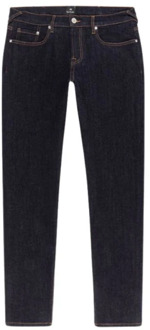 Moderne Slim Fit Blauwe Jeans PS By Paul Smith , Blue , Heren - W32,W29