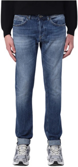 Moderne Slim-fit Jeans Dondup , Blue , Heren - W31