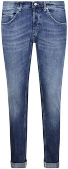 Moderne Slim-fit Jeans Dondup , Blue , Heren - W38
