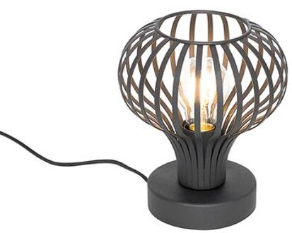 Moderne tafellamp zwart - Saffira