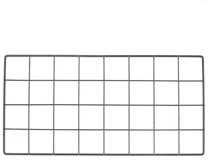 Moderne Thuis Wanddecoratie Ijzeren Rooster Nordic Art Foto Weergave Frame Party Metalen Plank Mesh Ansichtkaarten Diy Decor Planken zwart