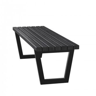 Moderne Tuinbank Siesta - 150 CM - Zwart Black