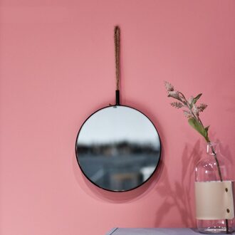 Moderne Wrough Ijzer Gouden Frame Make Up Spiegel Muur Opknoping Decoratieve Douche Spiegel Voor Badkamer Entrees Toiletten Slaapkamer make up mirror