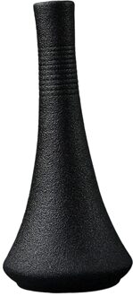 Moderne Zwarte Keramische Bloemenvaas Decoratieve Sculptuur Thuis Woonkamer Moderne Keramische Vaas Aardewerk 8 Stijlen G