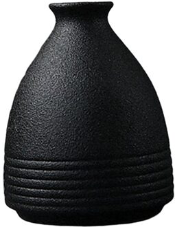 Moderne Zwarte Keramische Bloemenvaas Decoratieve Sculptuur Thuis Woonkamer Moderne Keramische Vaas Aardewerk 8 Stijlen