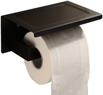 Moderne Zwarte Vierkante Badkamer Hardware Set wall mount handdoekenrek haak papier houder voor badkamer accessoires set sturen uit Brazilië PHONE houder