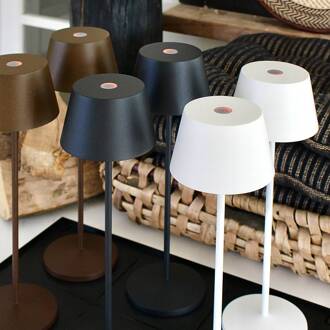 Modi LED terraslamp, corten roestbruin