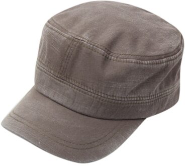 Modieuze Mannen En Vrouwen Water-Gewassen Flat-Top Hoed Emmer Hoed Vrouwen Gorras Para Hombre Masculino sombrero leger groen