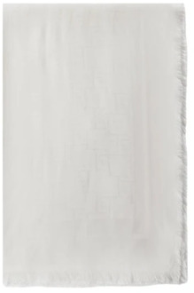 Modieuze Sjaal Elisabetta Franchi , White , Dames - ONE Size