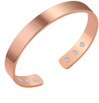 Modieuze Unisex Magnetische Armband Zuiver Koper Energie Magnetische Gezonde Zorg Armbanden Armband Gezonde Sieraden