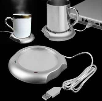 Modieuze Usb Isolatie Coaster Kachel Warmte Isolatie Elektrische Multifunctionele Koffie Cup Beker Mat Pad Home Office Accessoire