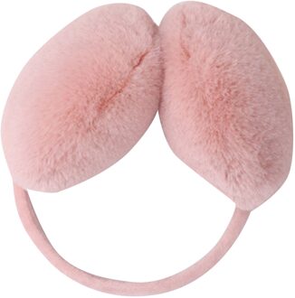 Modieuze Winter Oorbeschermers Vrouwen Leuke Effen Kleur Oorbeschermers Dames Pluche Warme Comfortabele En Zachte Oorbeschermers Наушники LP