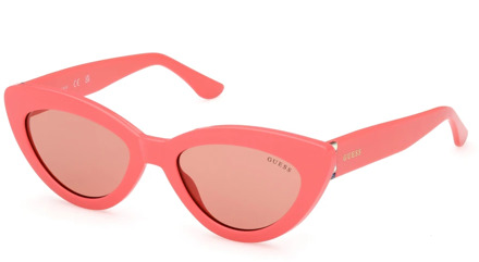 Modieuze zonnebril Guess , Pink , Dames - 52 MM
