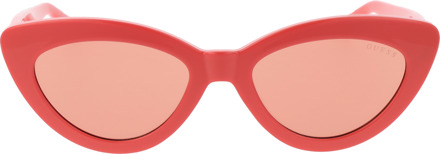 Modieuze zonnebril Guess , Pink , Dames - 52 MM