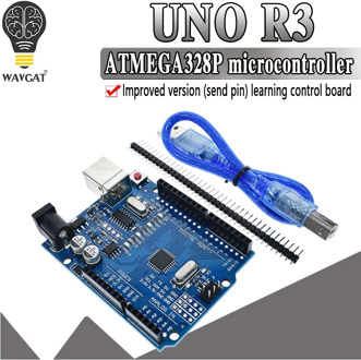 modified version One set UNO R3 CH340G+MEGA328P Chip 16Mhz For Arduino UNO R3 Development board + USB CABLE