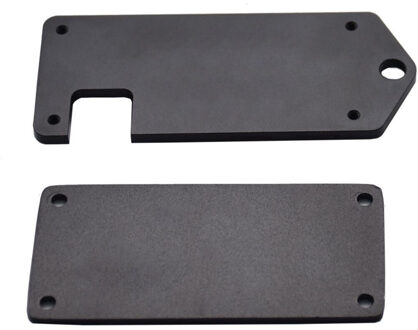Modiker 1Pc ultradunne ZV2 CNC Aluminium Beschermhoes met Schroevendraaier voor Raspberry Pi Zero/W -zwart