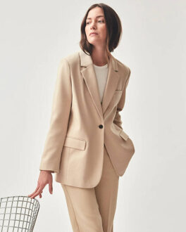 MODSTROM Blazer 55411 gale - maat S Beige