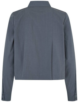 MODSTROM Blouse lange mouw 58653 palmer Blauw - S