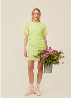 MODSTROM Neon korte jurk ibi Groen - M
