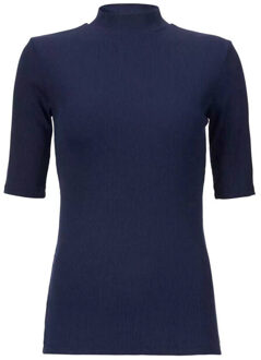 MODSTROM Top korte mouw 51570 krown - maat L Blauw