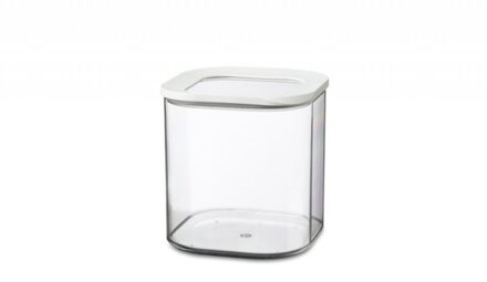 Modula voorraadpot - 2,75 liter - wit Transparant