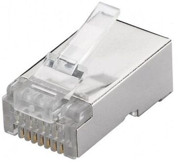 Modulaire Stekker Rj45 8c8p - Afgeschermd - 10 Stuks