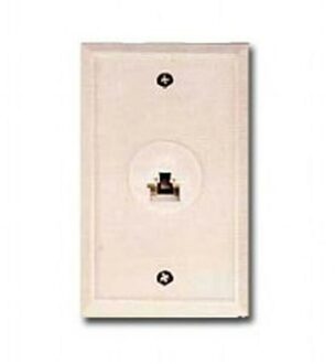 modular wall jack 8P8C - small