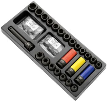 Module Impactdoppen & Accessoires | 1/2" | 24 Stuks - E041604