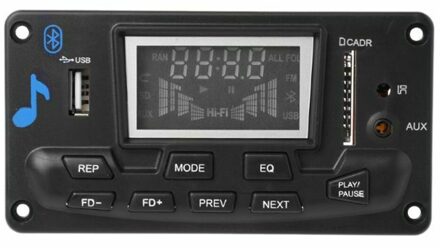 Module Lossless Board Kleurenscherm Bluetooth Decoder Display Usb Led Indicator Draadloze Audio Auto MP3 Speler Luidspreker Accessoires